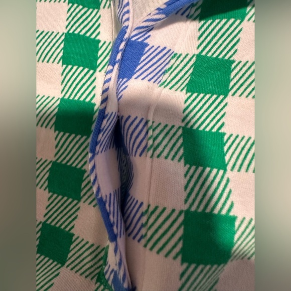 Kim Rogers Mixed Polo Checkered Short Sleeve Perfectly Soft Top Tee - Picture 9 of 10